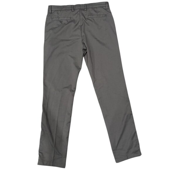 Essentials Slim Fit Chino Pants 34x34 Gray Stretch Casual‎ Menswear ✨ - Picture 2 of 5